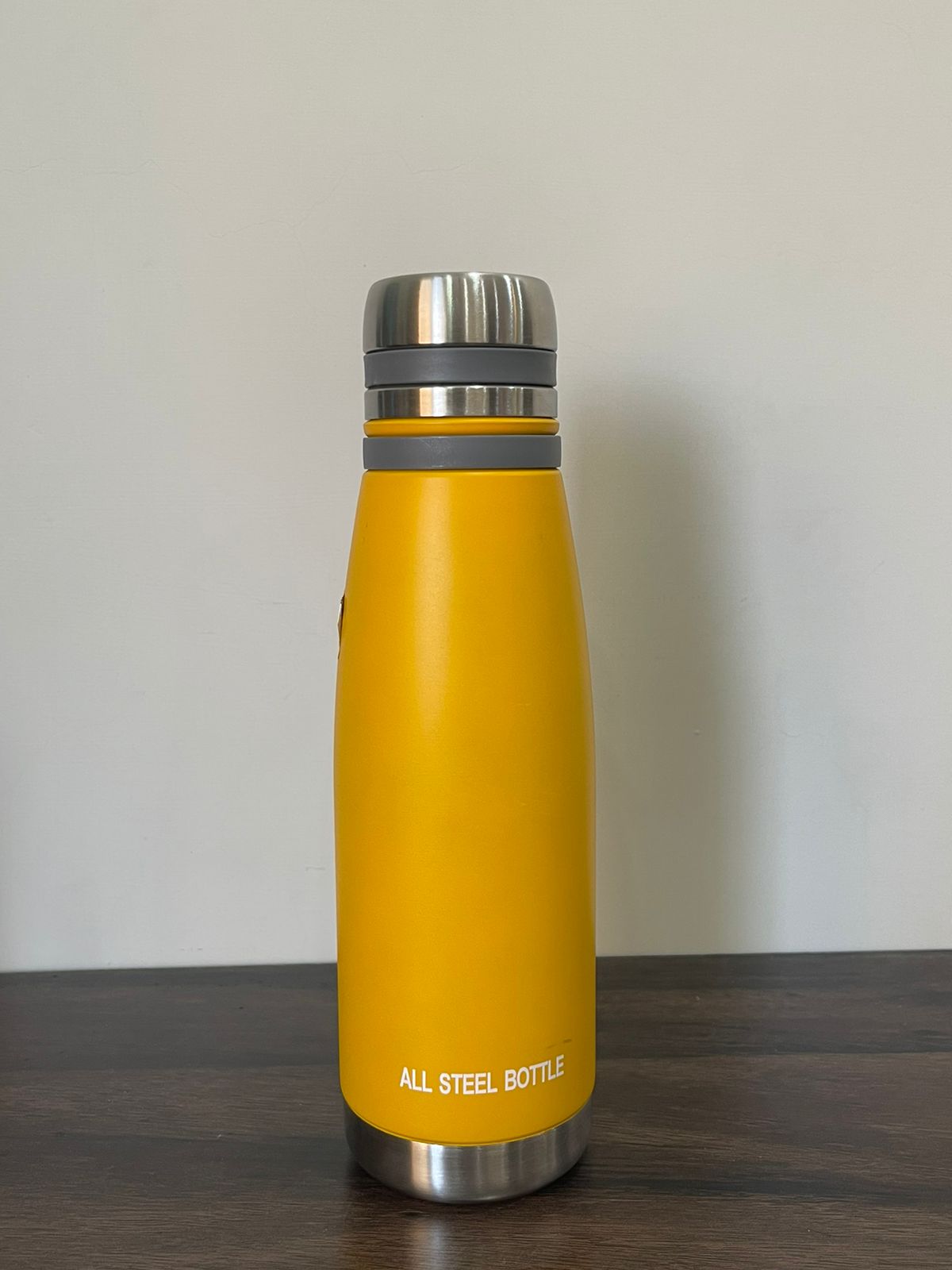 Water bottle Hot and Cold 6065 (yellow)