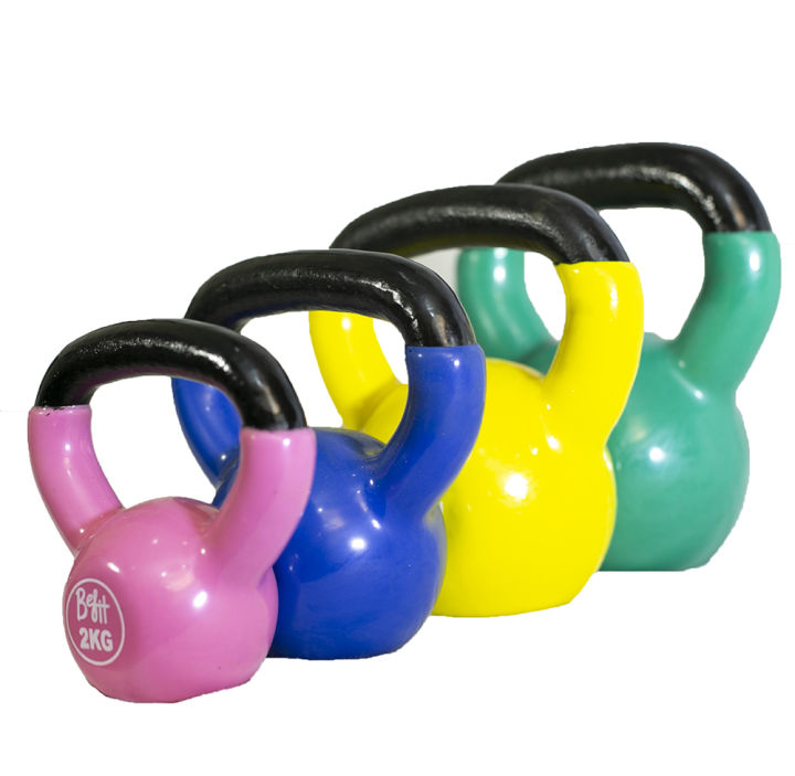 Vinyl coated kettle bells