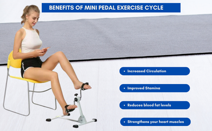 Mini pedal exerciser