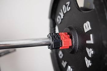 Two piece Barbell clamps for olympic rods