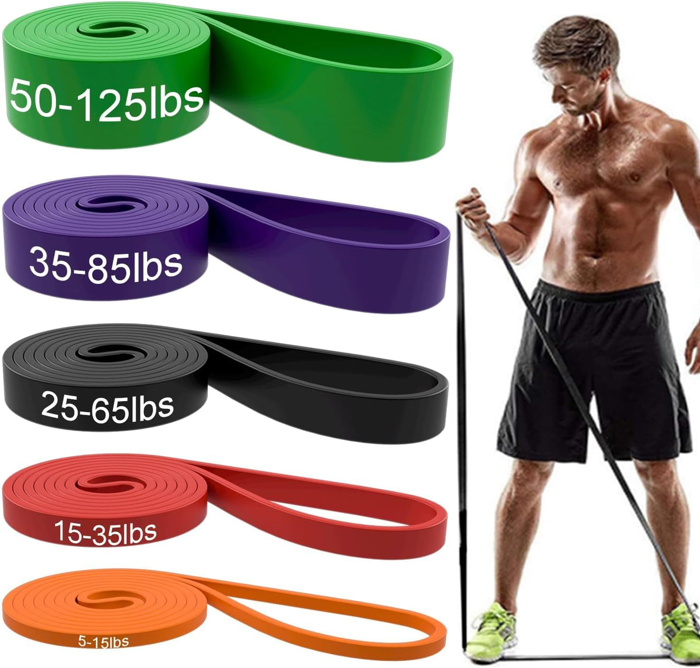 Pull up resistance bands