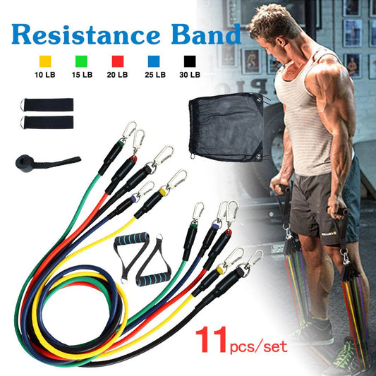 11 piece resistance bands