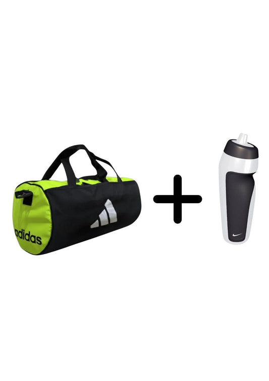 Ads bag with water bottle