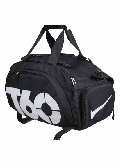 2-in-1 Gym Duffle Bag with Backpack Straps