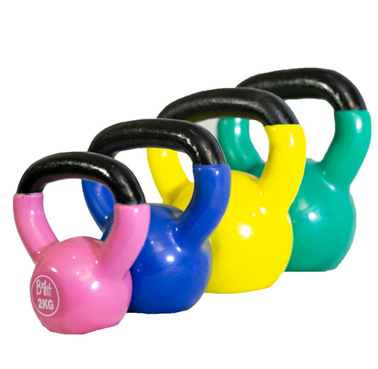 Vinyl coated kettle bells