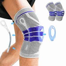 Knee support brace with gel padding