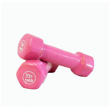 Vinyl coated dumbells 1-5Kg