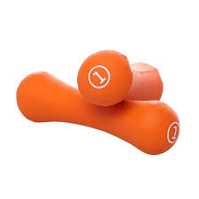 Vinyl bone shape dumbells 1-3 Kg Liveup